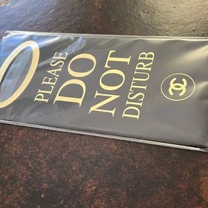 New Sealed CHANEL Please Do Not Disturb Door Sign COCO Mademoiselle